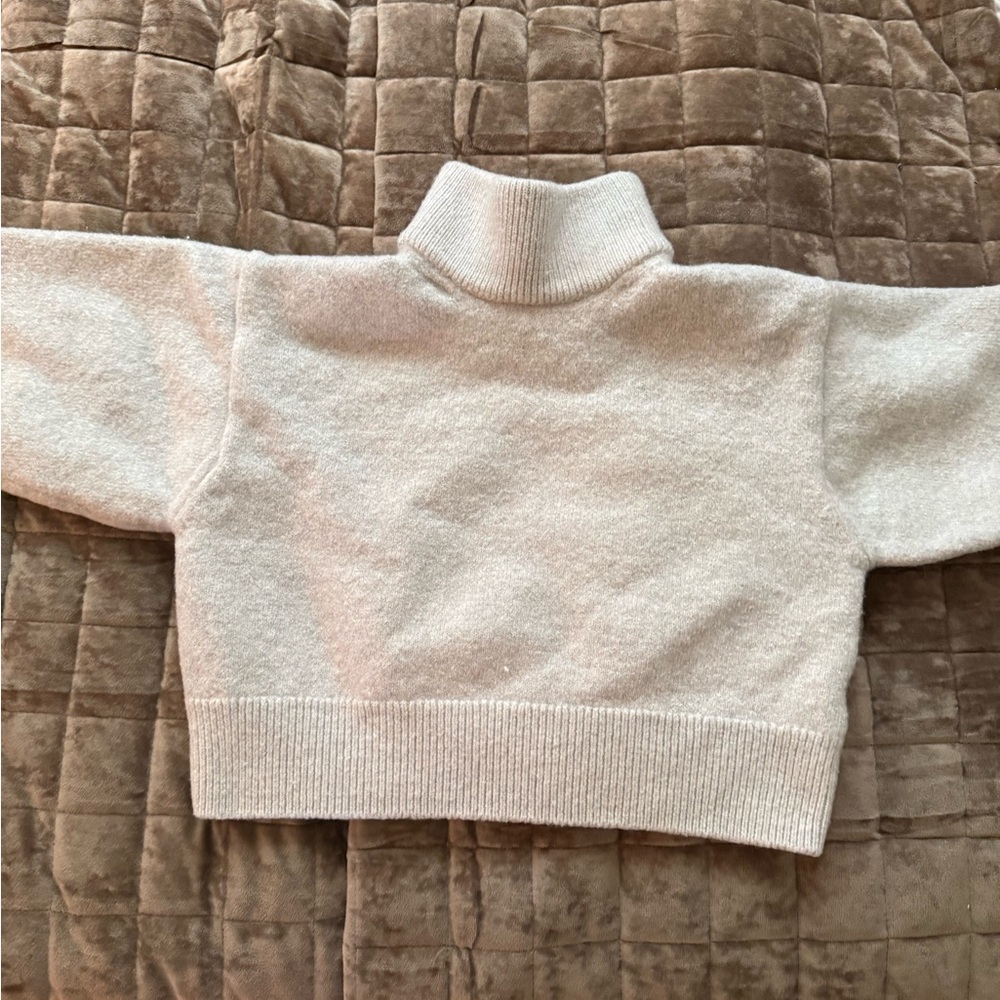 Cozy Cream Turtleneck Sweater